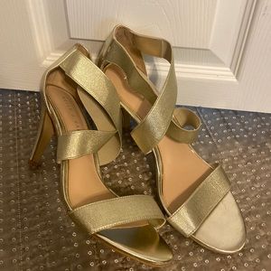 Gold heels